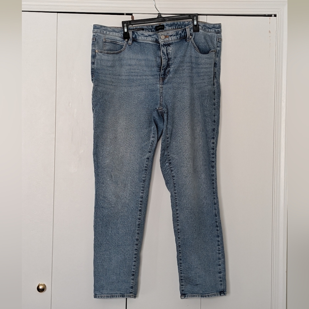 Talbot's High Waisted Straight Leg Jean